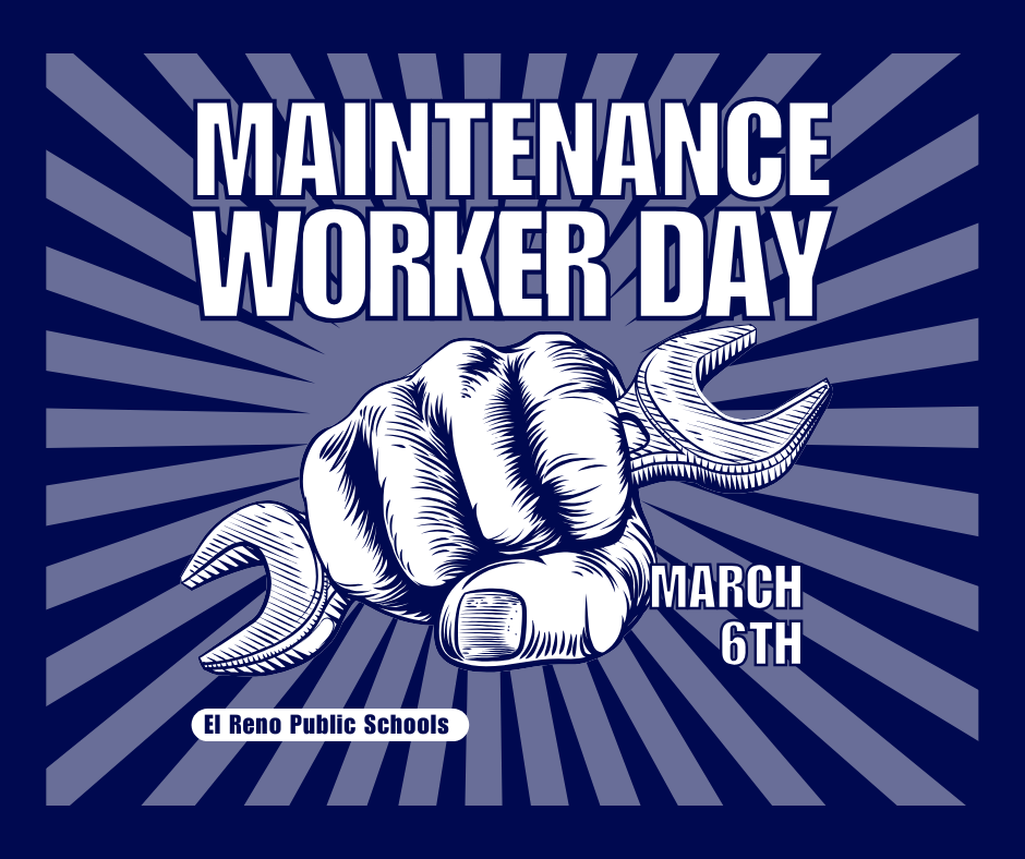 You’re the wrench that keeps our school together! Thanks for fixing, building, and making everything run smoothly!”