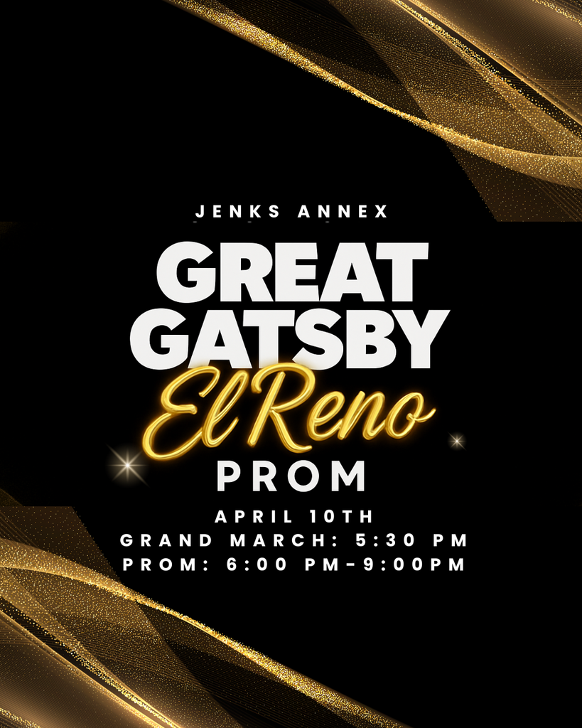 Great Gatsby EHS Students: Prom tickets are $30 each and can be purchased in Mrs. Haberland's room between classes. Tickets will ONLY be sold through Thursday, April 2. Cash is the easiest payment method. 🎳 After Prom is BACK! Join us at El Reno Bowl immediately following prom from 10:00 PM to midnight. • $5 in advance (see Mrs. Haberland to purchase) • $5 at the door Please note: Only students who attend prom may attend After Prom. Food and drinks will be available for purchase. 📌 Important Reminders: • Students must show their school ID at prom check-in or a clear photo of their ID (front and back with a scannable barcode). • Guest forms can be picked up in my classroom. Approved forms must be turned in by April 2, and tickets may be purchased at that time. ERLC Students: You will receive an email with a link to purchase prom tickets online for convenience. If you are bringing a guest who is not enrolled at EHS or ERLC, you must pick up a guest form from me and have it approved by Mr. Pounds by April 2. We are looking forward to a great night!