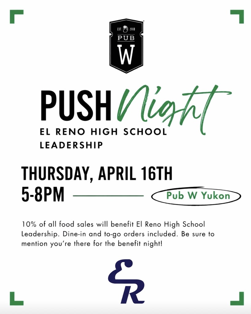 EHS Leadership is excited to host several P.U.S.H. Nights (Promote Unity Spread Hope) as part of our efforts to make a positive impact!  Join us, enjoy a great night out, and help us spread unity and hope throughout our school and community. When you attend, be sure to mention you’re there for the P.U.S.H. Night benefit so your purchase supports the cause.  Thank you for helping us P.U.S.H. forward together!