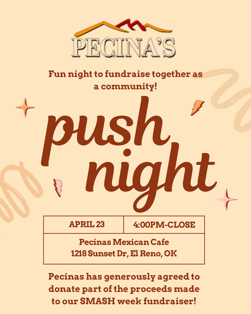 EHS Leadership is excited to host several P.U.S.H. Nights (Promote Unity Spread Hope) as part of our efforts to make a positive impact!  Join us, enjoy a great night out, and help us spread unity and hope throughout our school and community. When you attend, be sure to mention you’re there for the P.U.S.H. Night benefit so your purchase supports the cause.  Thank you for helping us P.U.S.H. forward together!