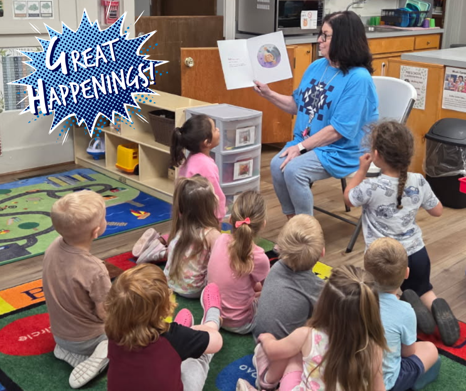 Mrs. Majka brought storytime to life as she read to the preschool class at First Steps CDC, sharing smiles, imagination, and a love of reading with our youngest learners.