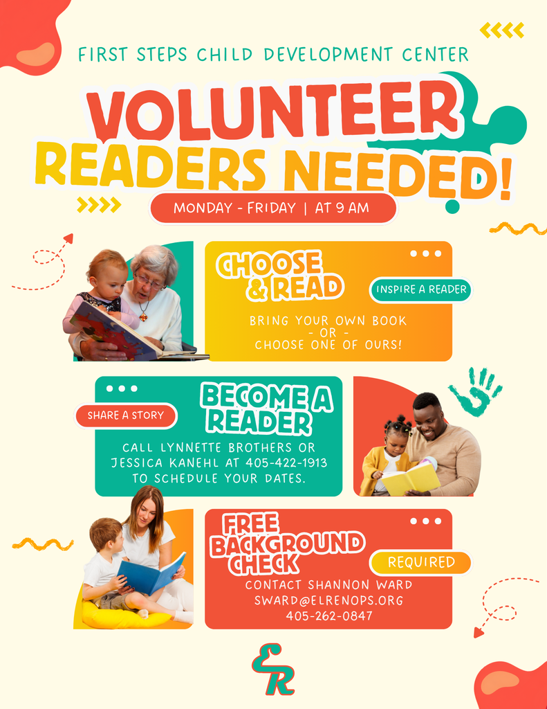 VOLUNTEER READERS NEEDED! ❤️📚 Have a little story time to share? 📖✨ First Steps CDC is looking for volunteers to bring smiles, spark imaginations, and share the love of reading with our little learners! 🗓️ Monday–Friday at 9 AM 📚 Bring your own book or pick one of ours!