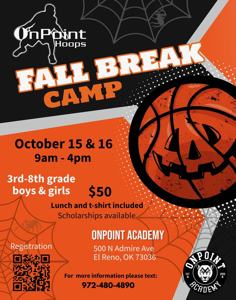 OnPoint Hoops Fall Break Camp information