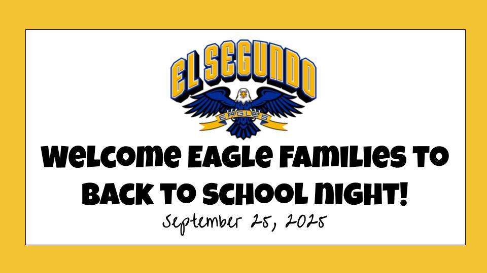 Back to School Night