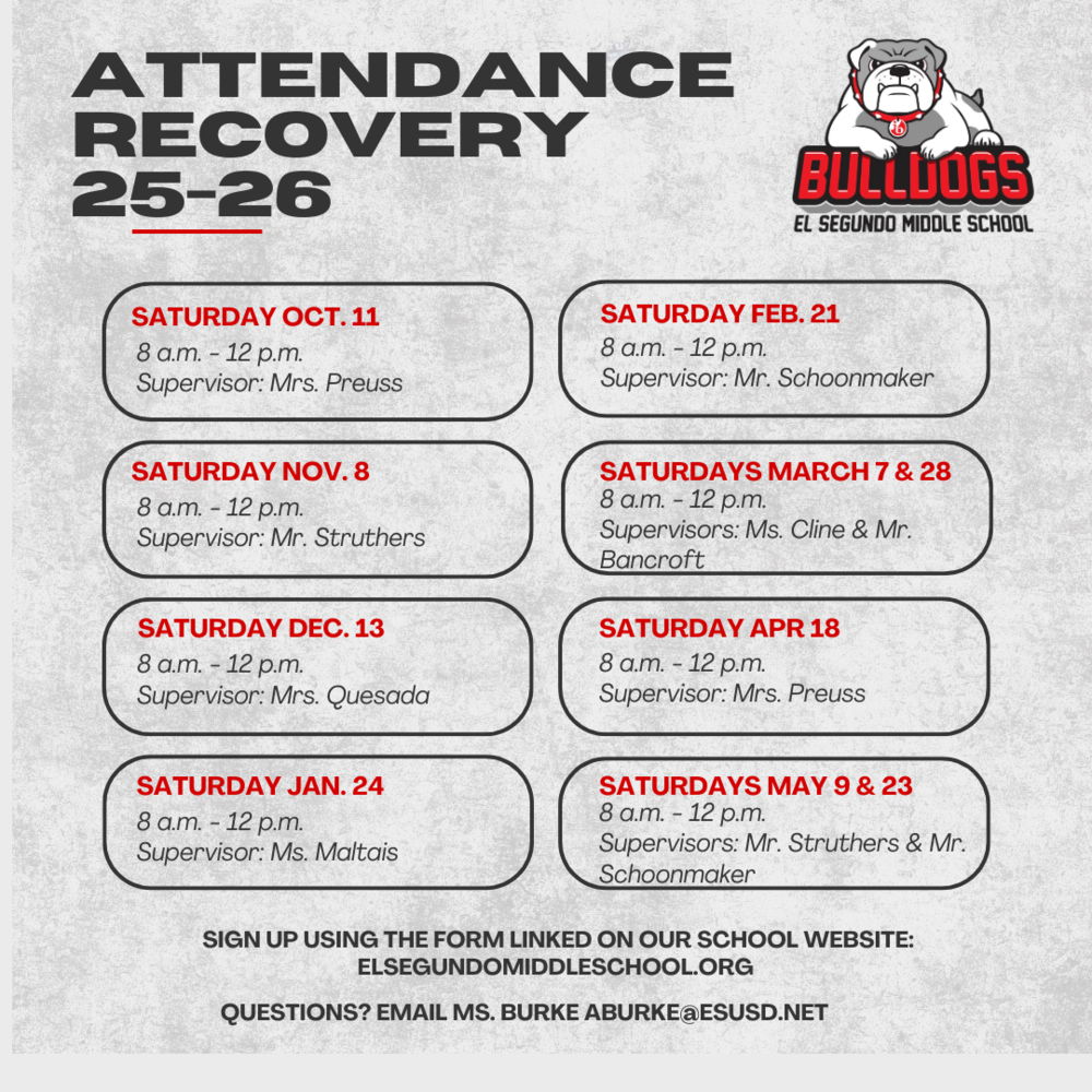 Attendance Recovery