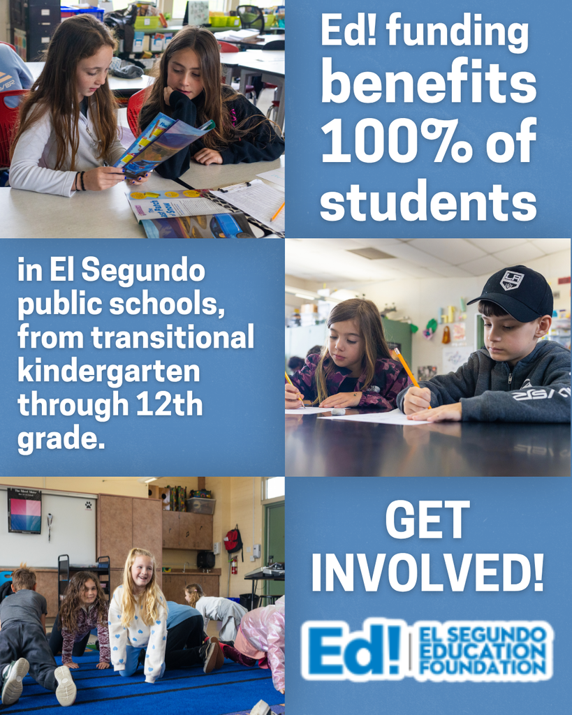 Students engaged in classroom activities highlighting full funding benefits in El Segundo public schools.