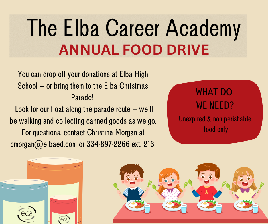 ECA FOOD DRIVE