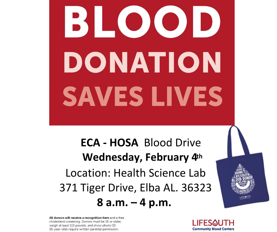 HOSA BLOOD DRIVE 