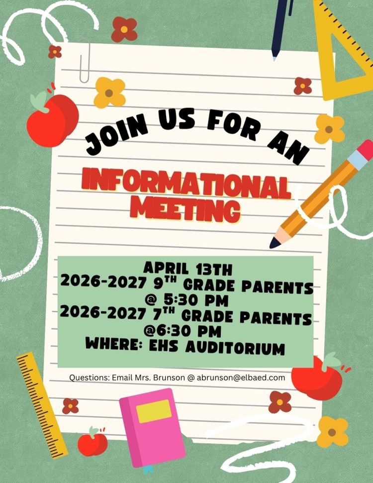 2026-2027 7th and 9th Grade Parent Meeting