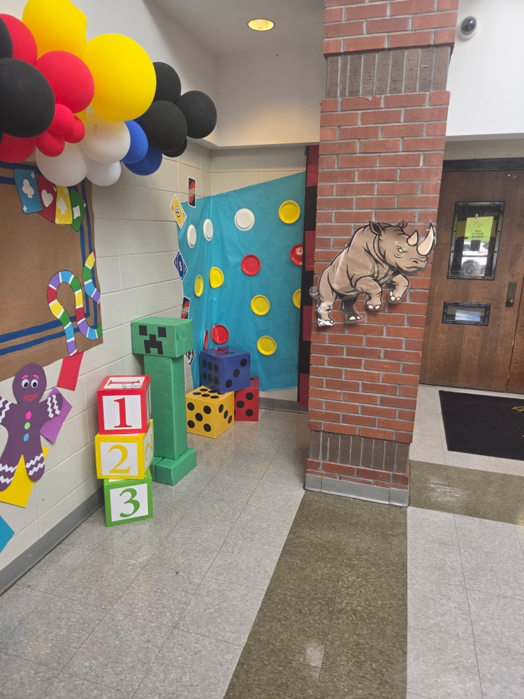 A picture of a decorated 