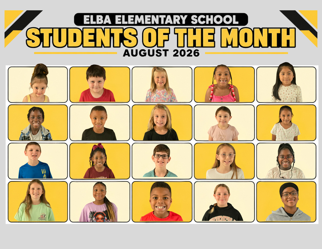 August 2026 - Student of the Month