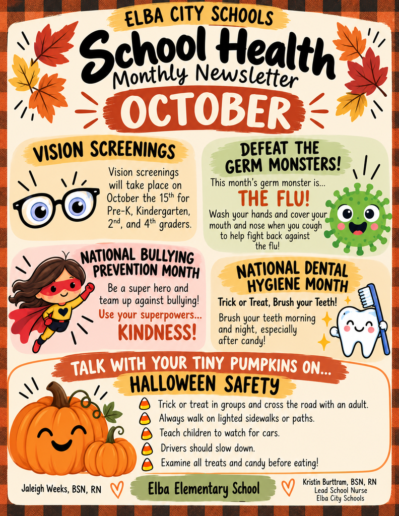 EES October School Nurse Newsletter