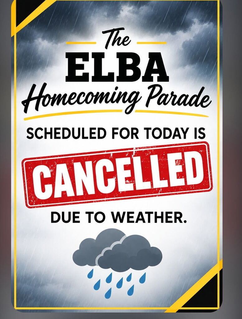 Homecoming Parade Cancelled
