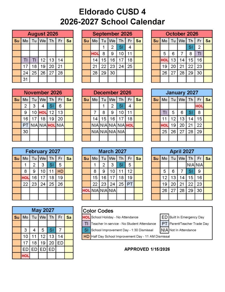 Calendar