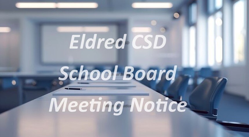 School Board Meeting Notice