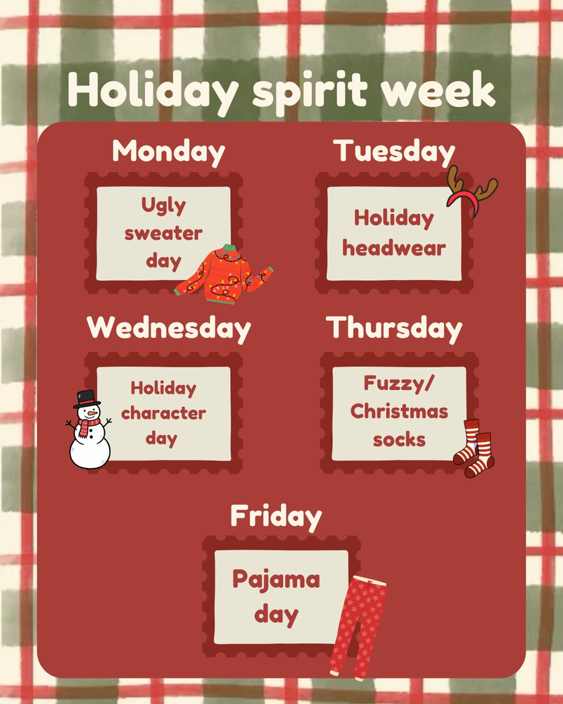 Holiday Spirit Week