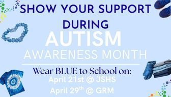 Autism Wear Blue Day