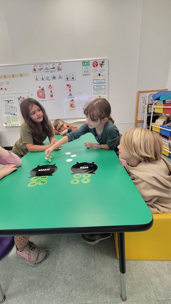 Image of student playing a word game with a witch's cauldron theme