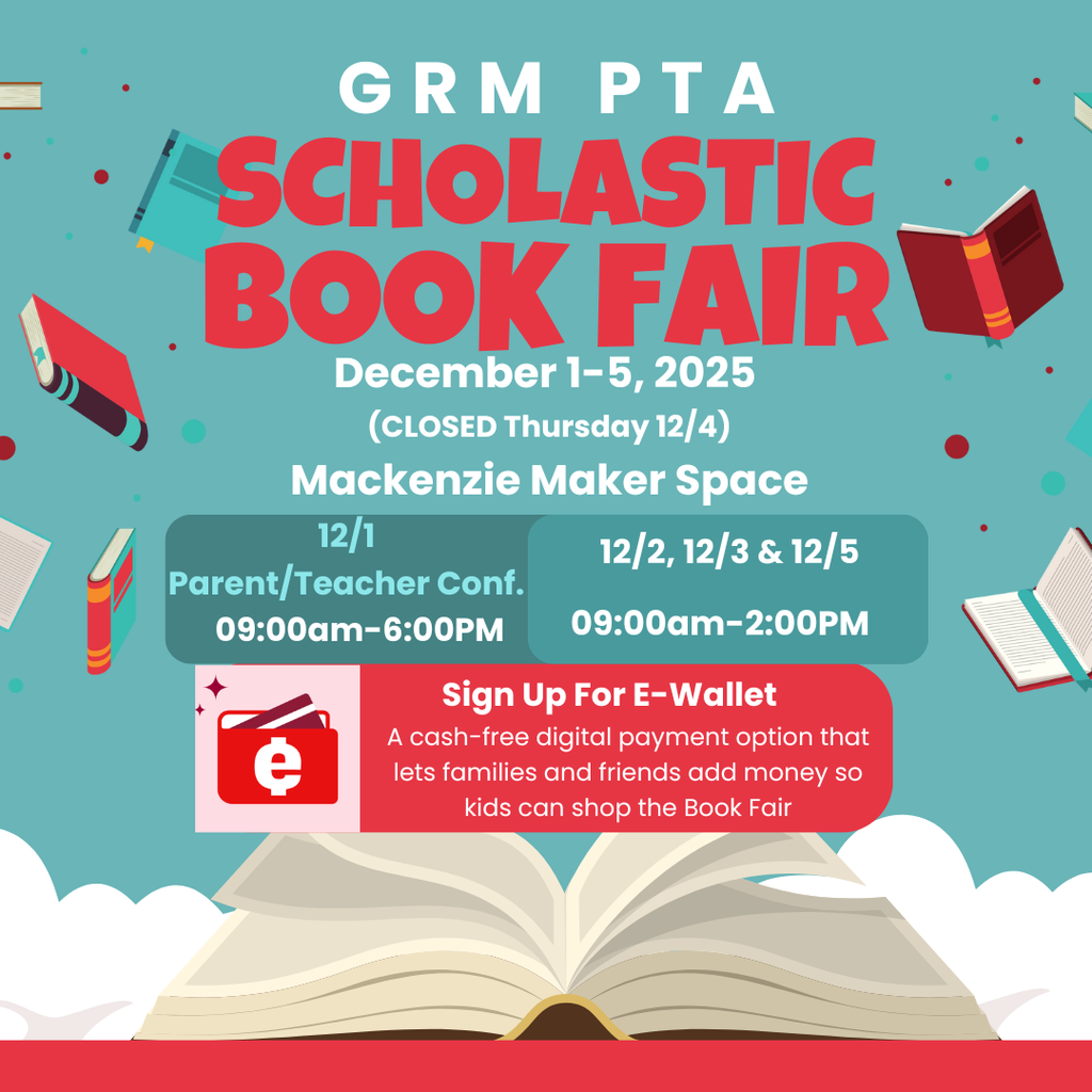 Image depicting the annual PTA Scholastic Book Fair 