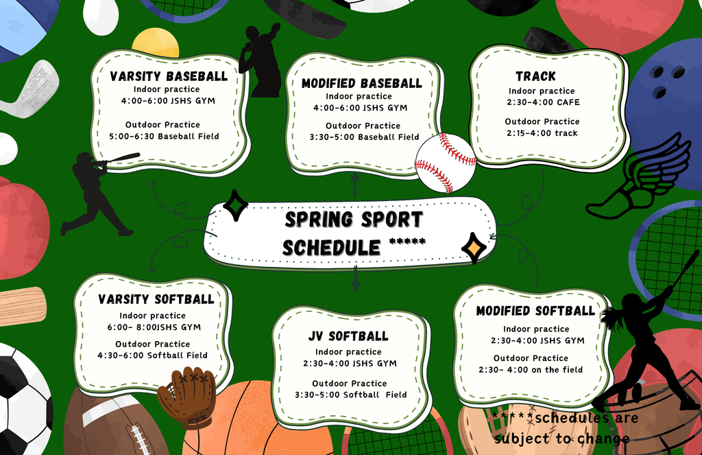 Spring Sport Schedule