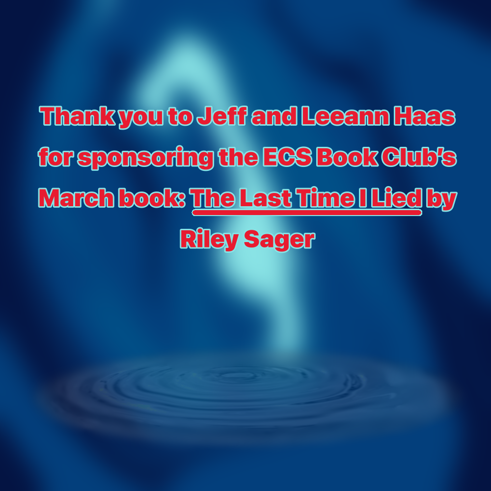 JSHS Book Club Thank you