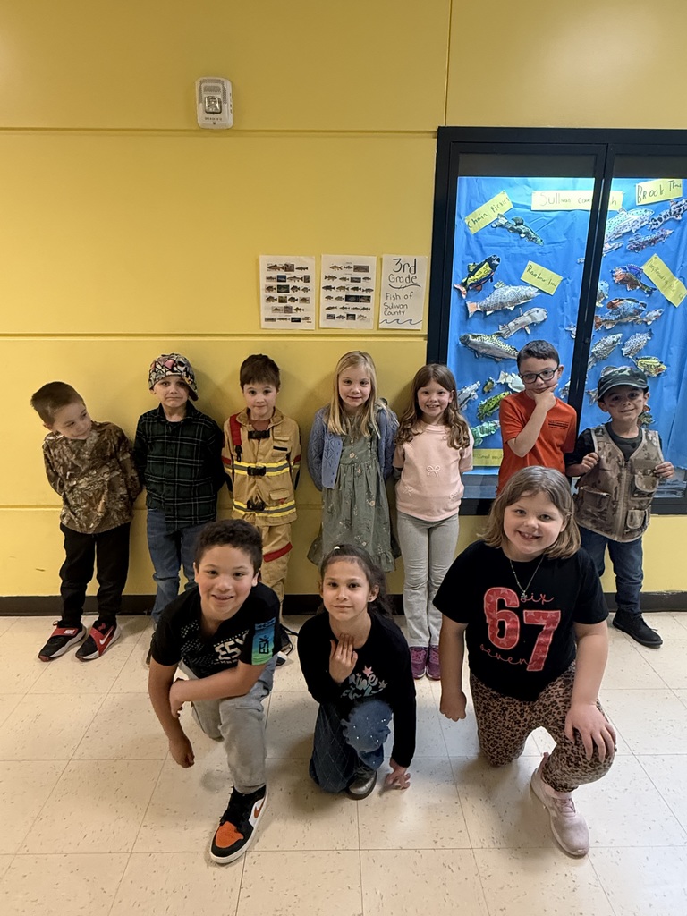 Image of students dressed i costumes representing what they want to be when they grown up