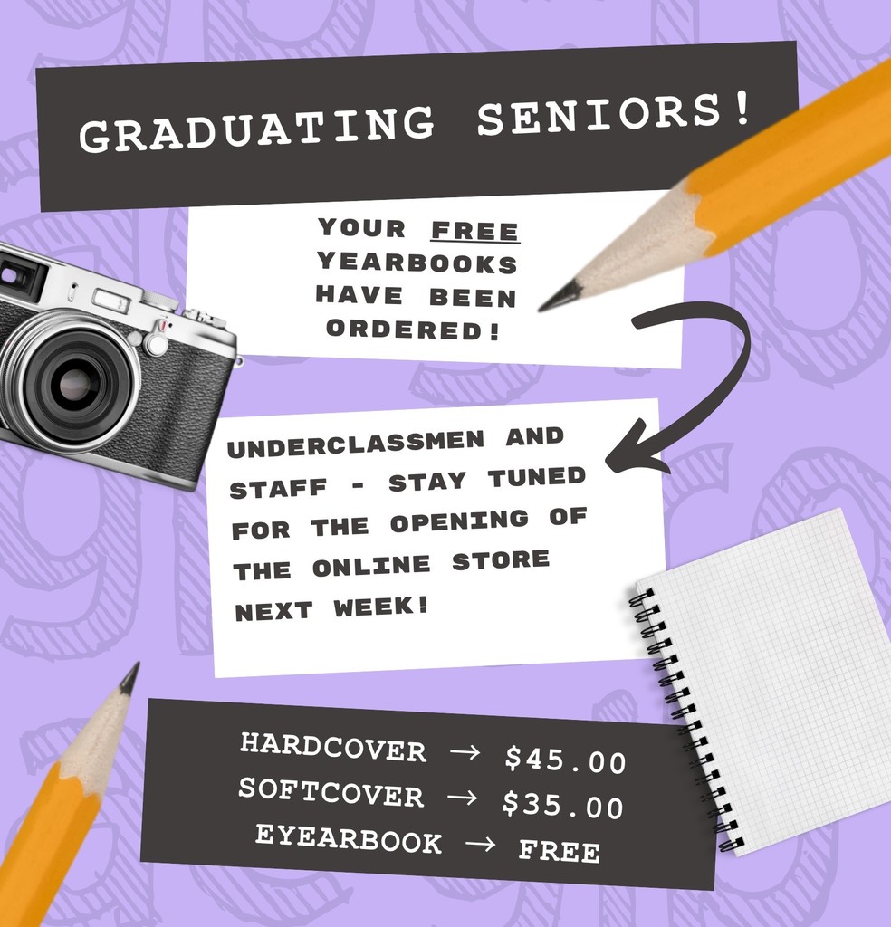 Yearbook Announcement