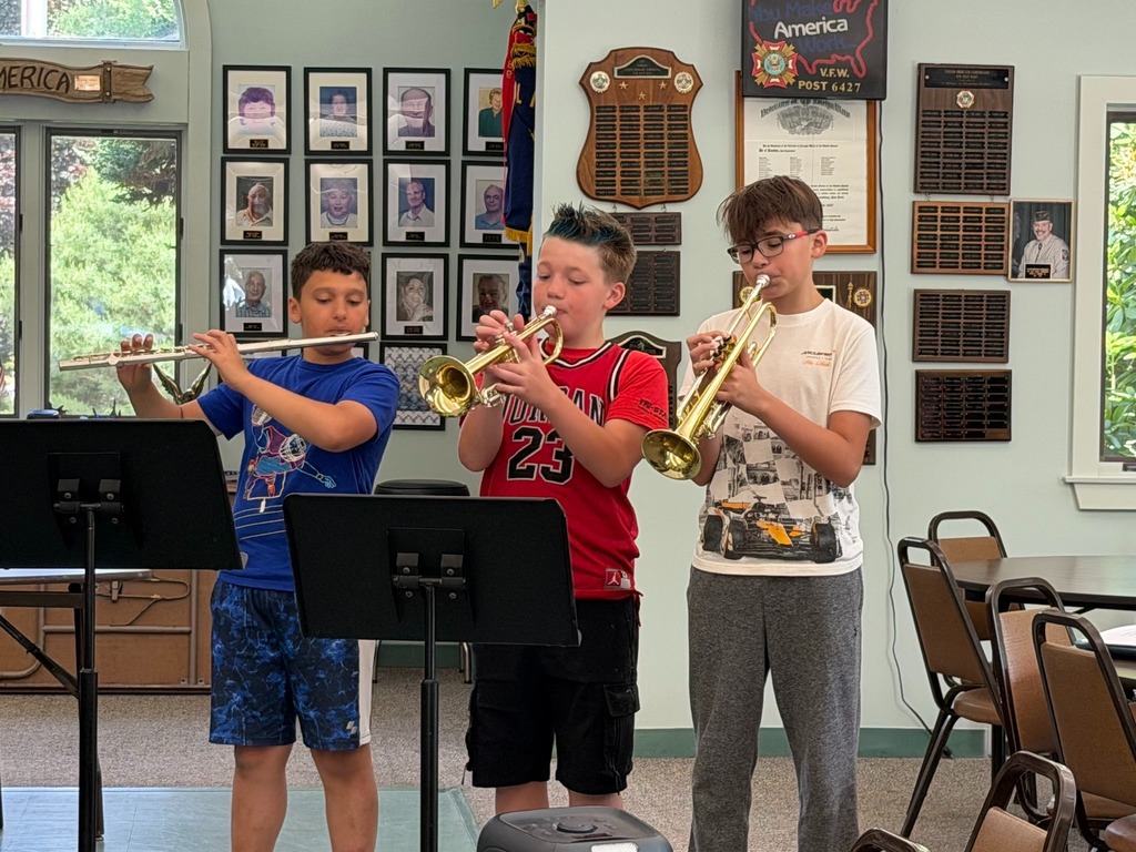 Image of students playing musical instruments