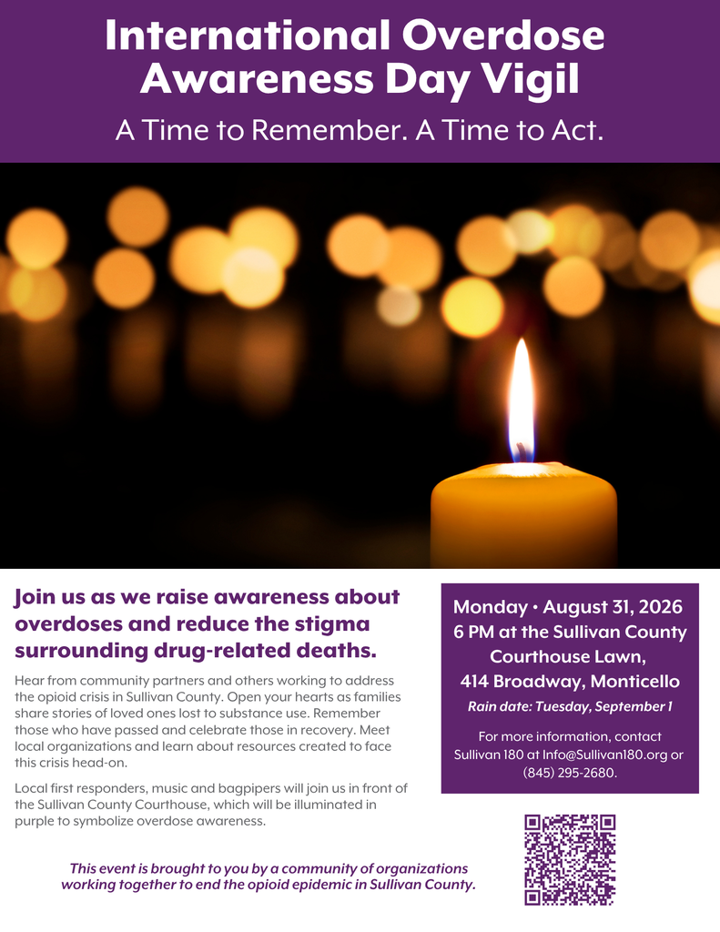 International Overdose Awareness Day Vigil