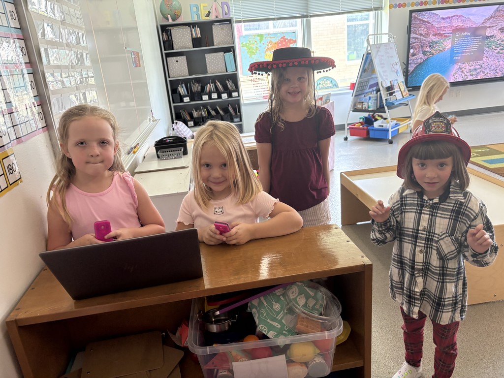 First day of kindergarten magic in Ms. Wienkes’ class.