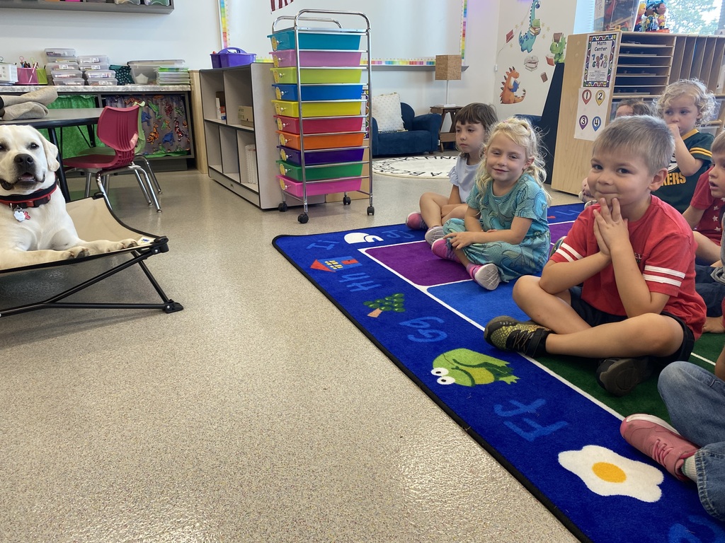 Mrs. Niesen’s class loved their special visitor, Bjorn, during guidance time!