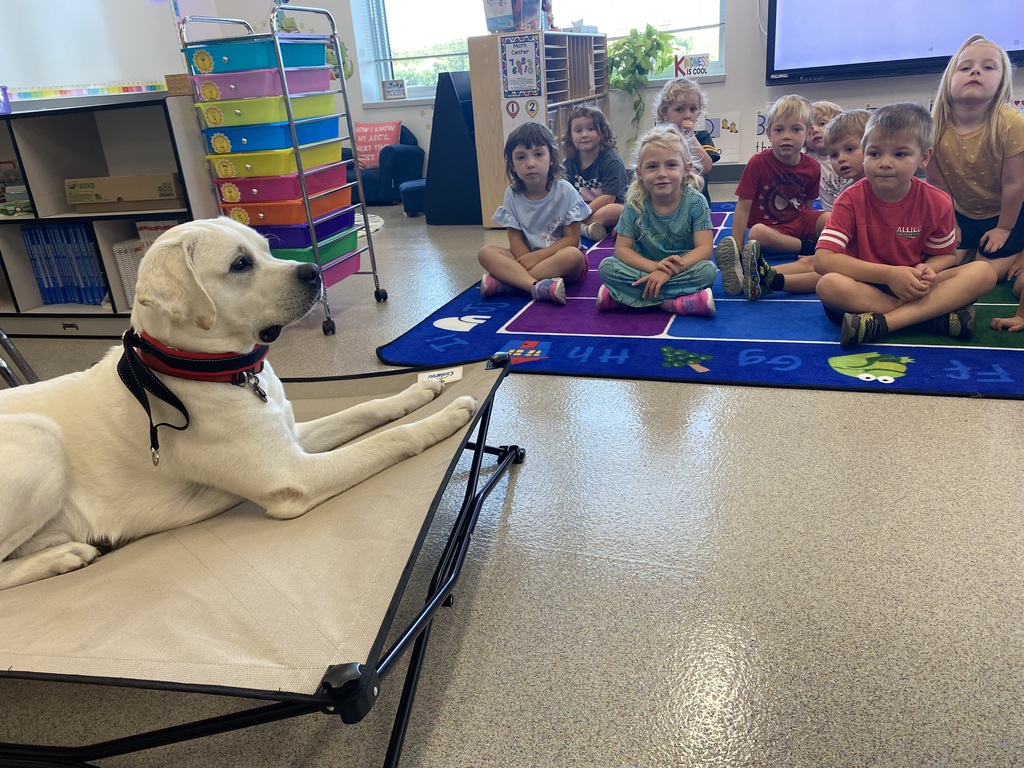 Mrs. Niesen’s class loved their special visitor, Bjorn, during guidance time!