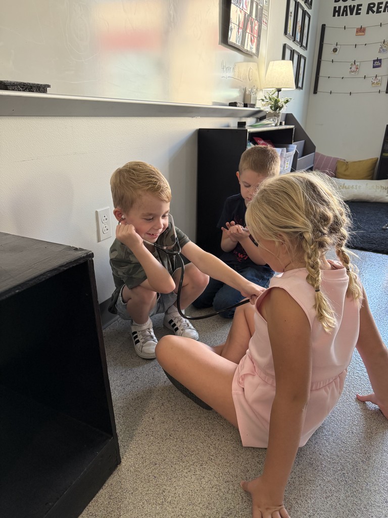 First graders have been exploring the world of sound in science class!