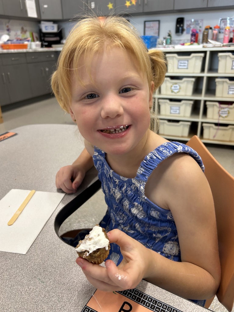 Carrot cupcakes were a hit!
