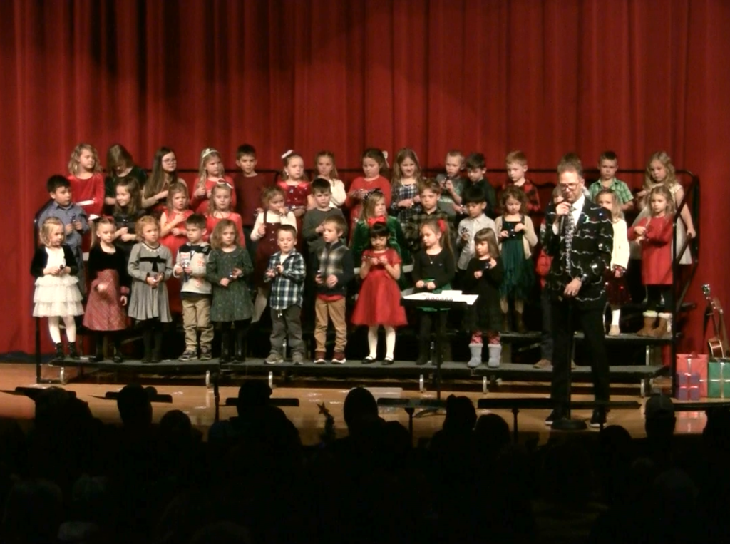 Kids on Stage During Concert