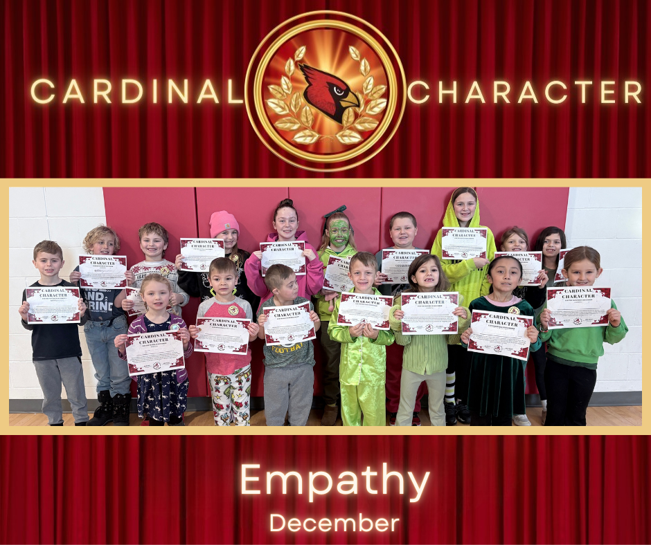 Throughout the month of December, our school focused on empathy, and these students are our Best in the Nest for demonstrating empathy in their classrooms! #OneElevaStrum
