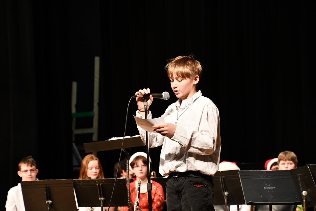 Here are some moments from our winter concert