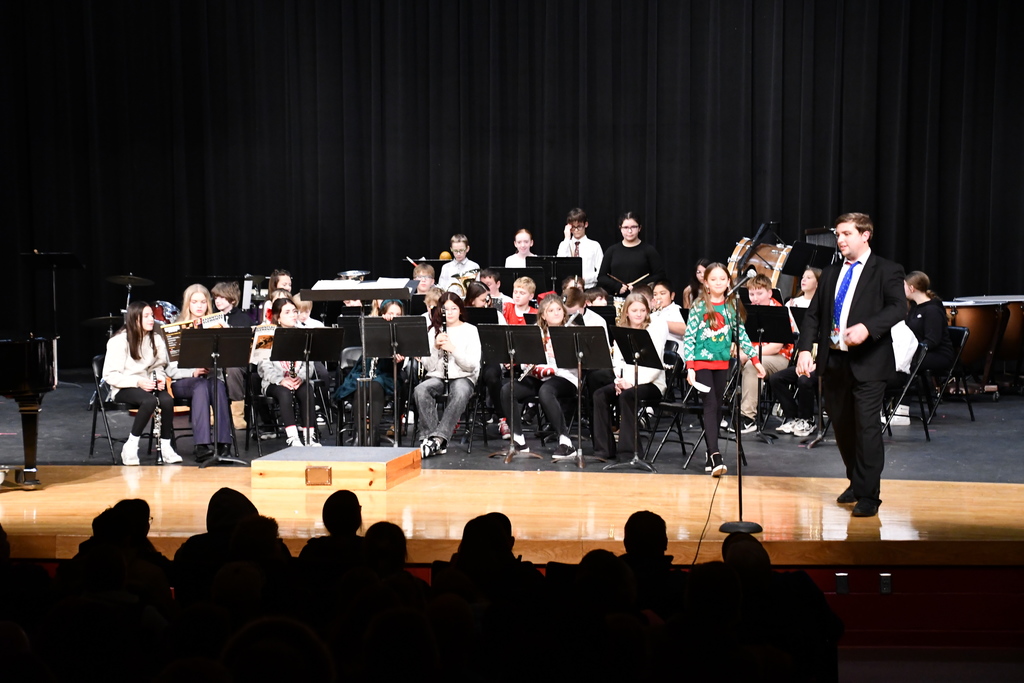 Here are some moments from our winter concert