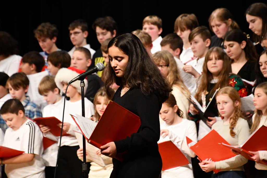 Here are some moments from our winter concert