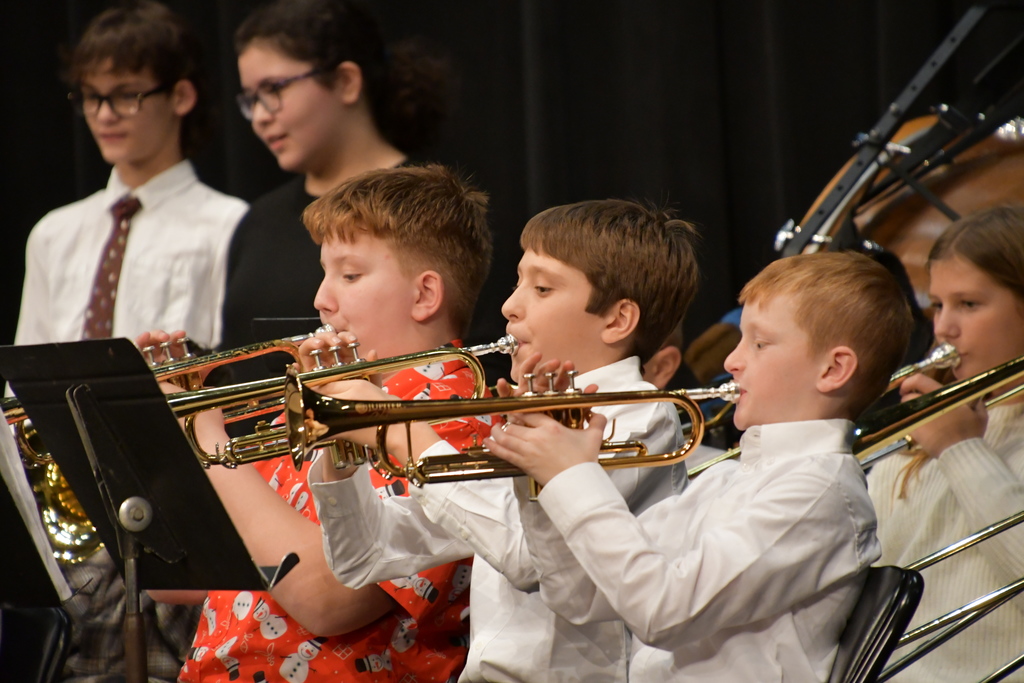 Here are some moments from our winter concert