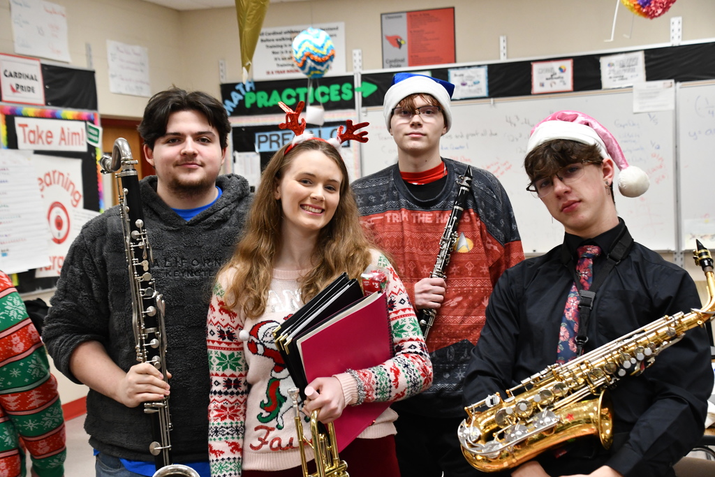 Here are some moments from our winter concert