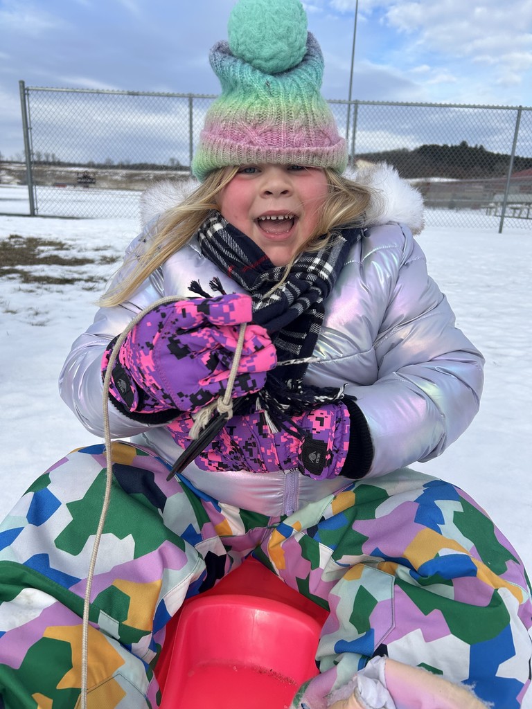 Mrs. Heldt’s kindergarten celebrated great behavior with a sledding reward and then warmed up with cozy cups of hot cocoa.