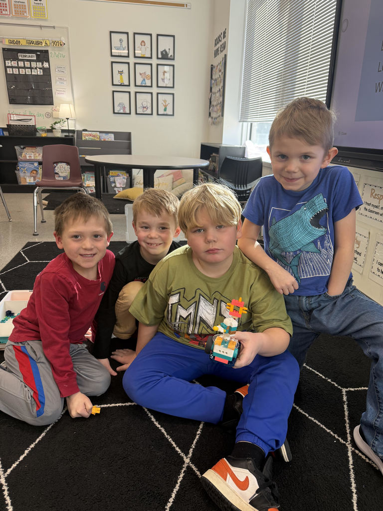 First graders have been learning all about the sun, moon, and stars, and put their knowledge into action with a LEGO build to match!