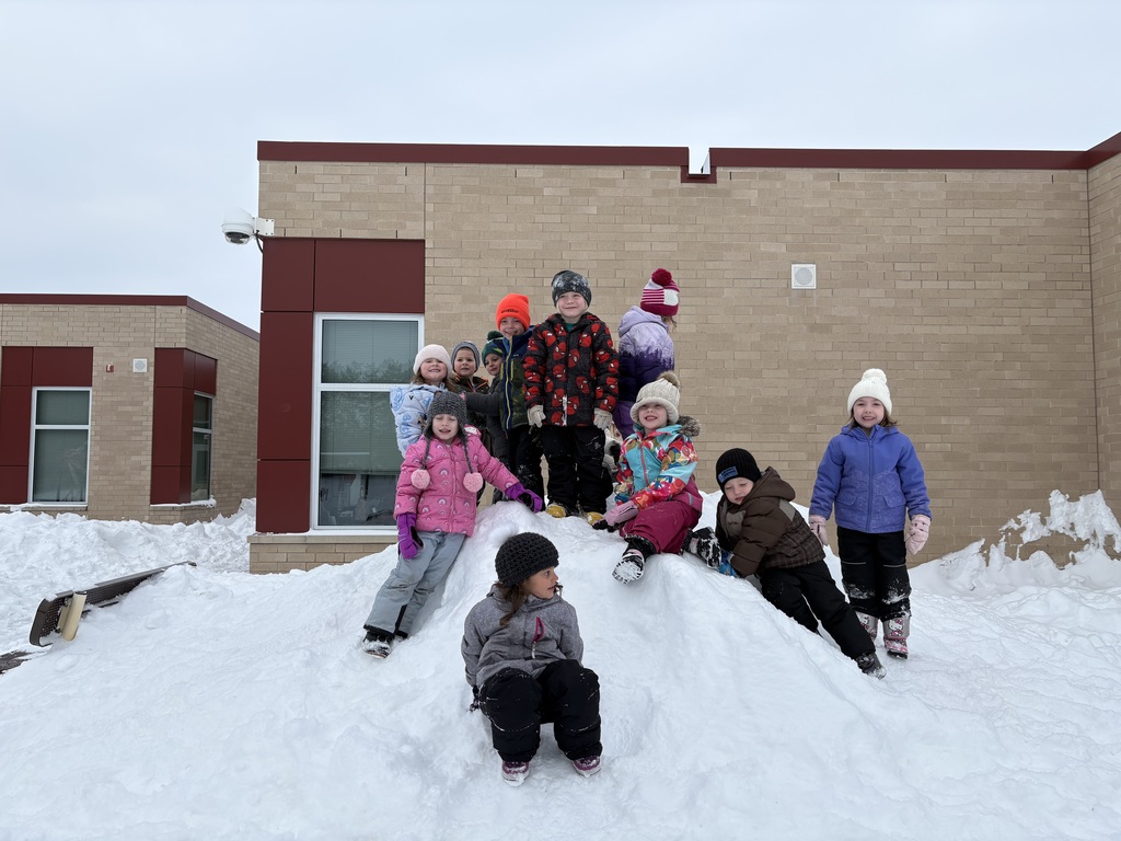 4K had a snow much fun playing outside!