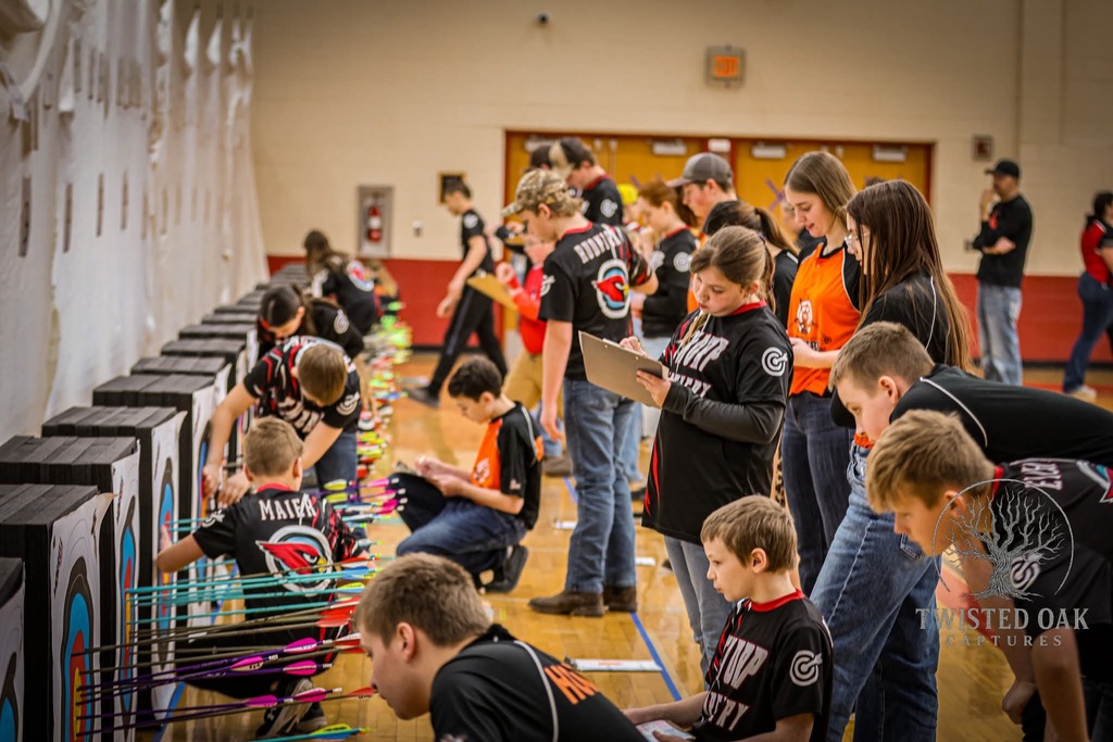 On March 14th, the Eleva-Strum Archery Team, in partnership with the Osseo-Fairchild Archery Team, hosted their 1st Annual Archery Tournament!