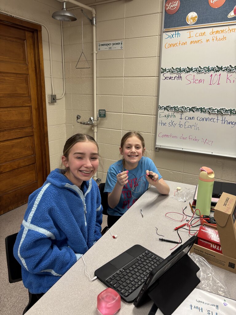 Hands-on learning in action! Students recently created their own “Operation” style circuitry games after completing our metabolic reactions unit and learning about the human body.