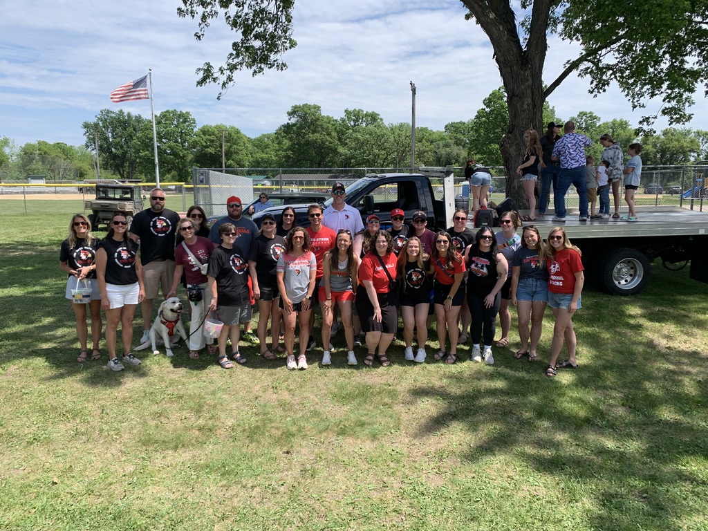 We loved seeing our teachers and marching band representing our school in the Eleva Broiler Festival Parade!
