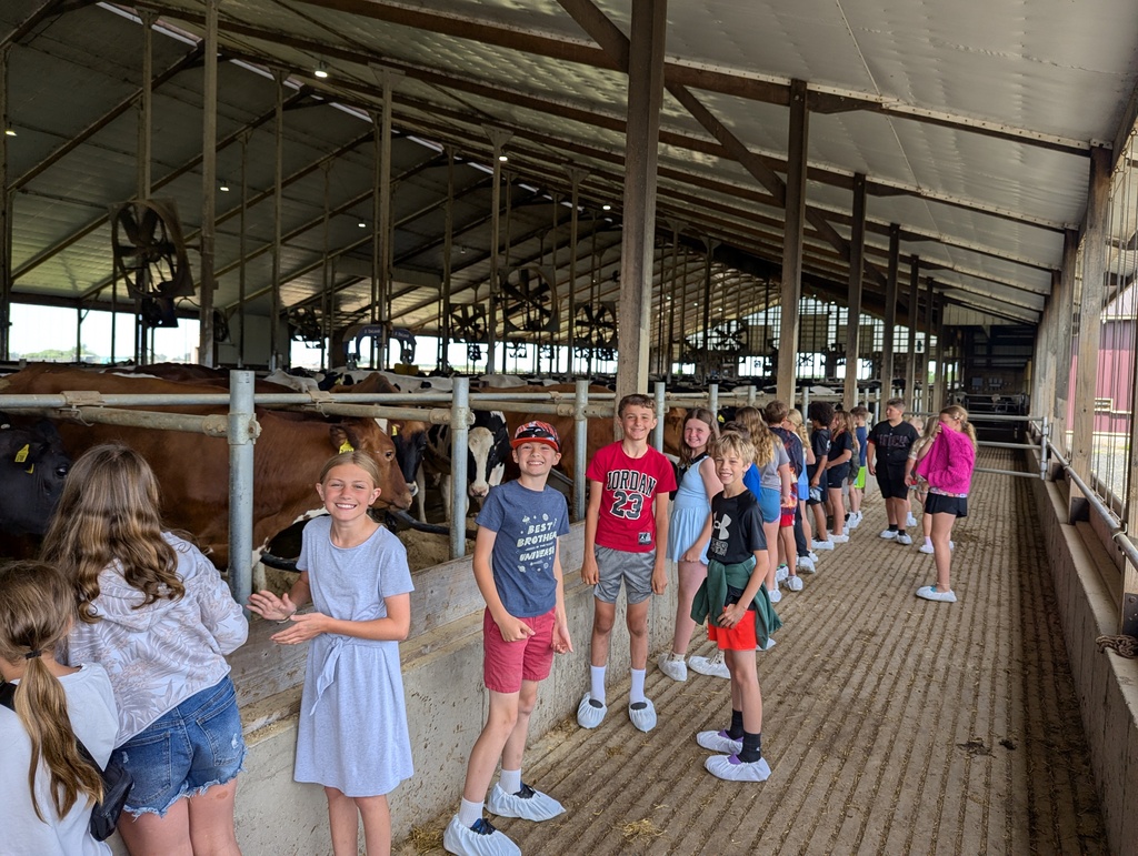 On the second day of  Rolling classroom,  the class  visited the Marieke Gouda farm in Thorp.  