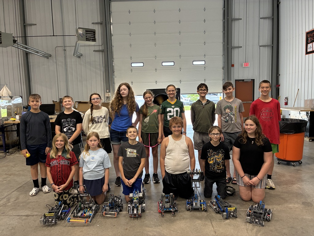 The summer school 5th graders were able to join some members of the middle school robotics team for a Robotics Camp in Whitehall. During the week, students built and programmed a robot.