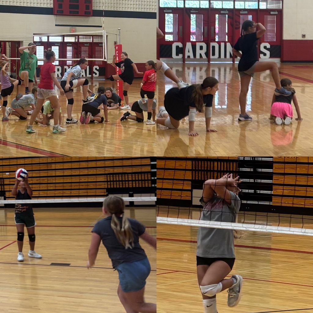 It was a great week at Cardinal Volleyball Fundamentals Camp!